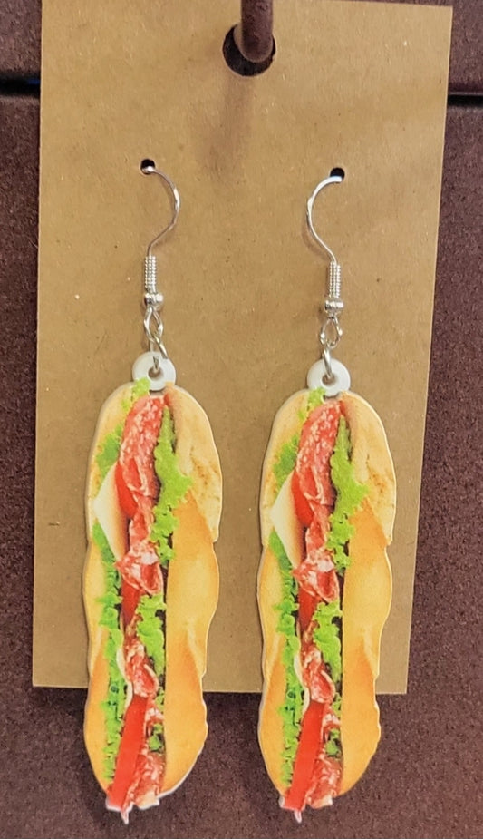 Sandwich Earrings