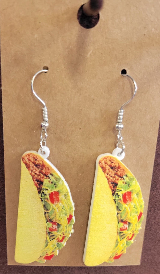 Taco Earrings