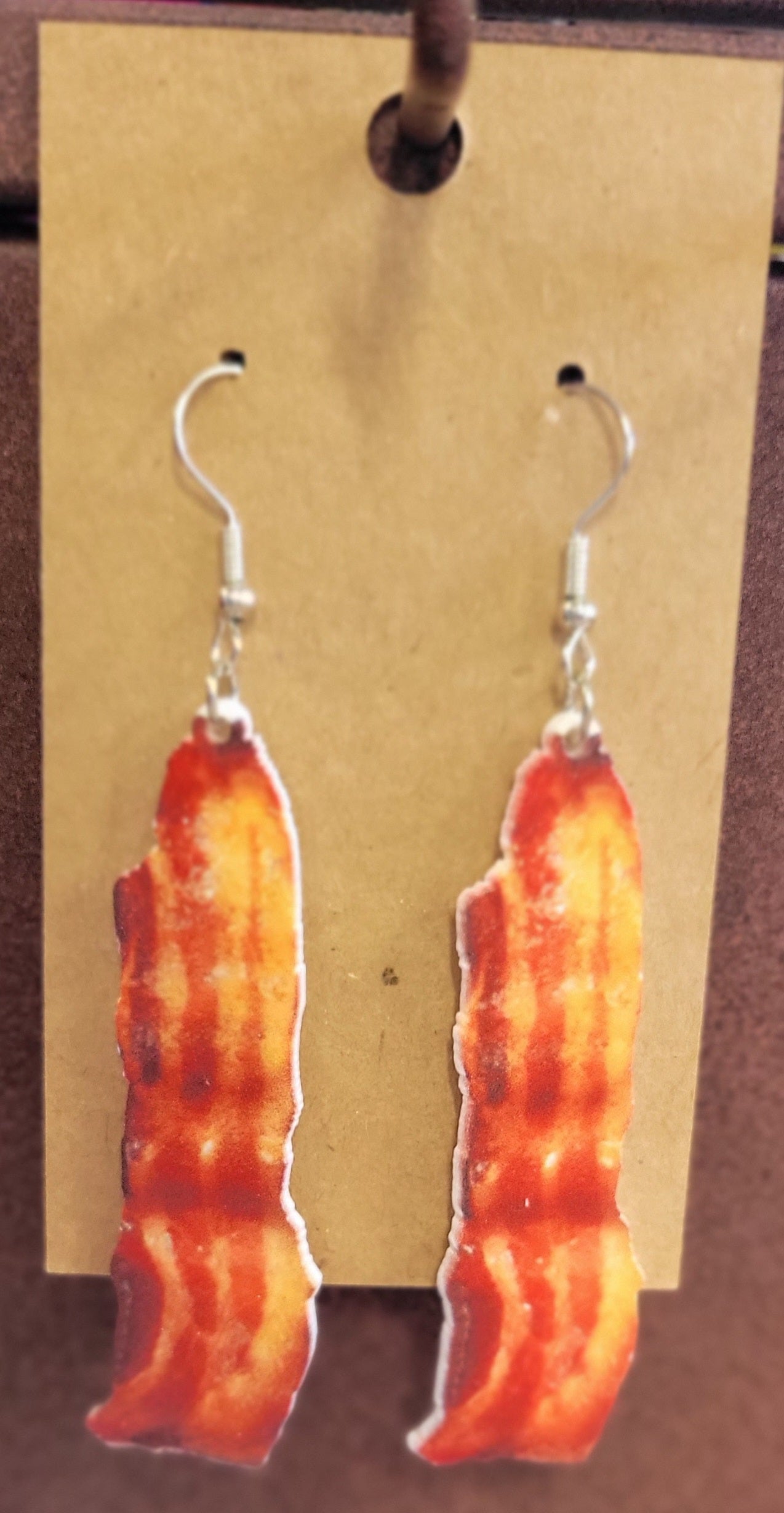 Bacon Earrings