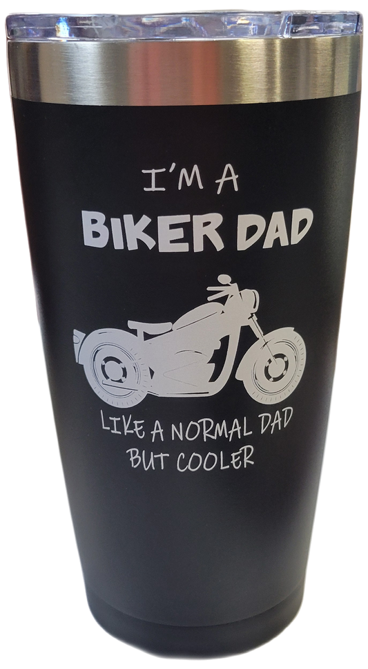 Biker Dad Tumbler