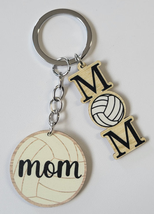 Sport Mom Keychain